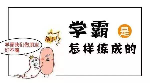 一位学霸的学习感悟