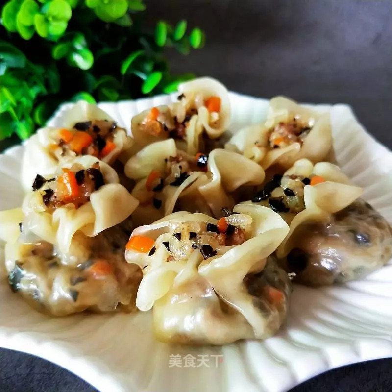 家庭版烧卖：皮薄馅多，软糯可口，一口一个，太香了